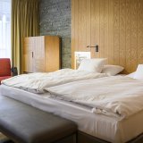Le retour des visiteurs étrangers continue d'alimenter le rétablissement de la fréquentation hôtelière en Suisse. (archive)
